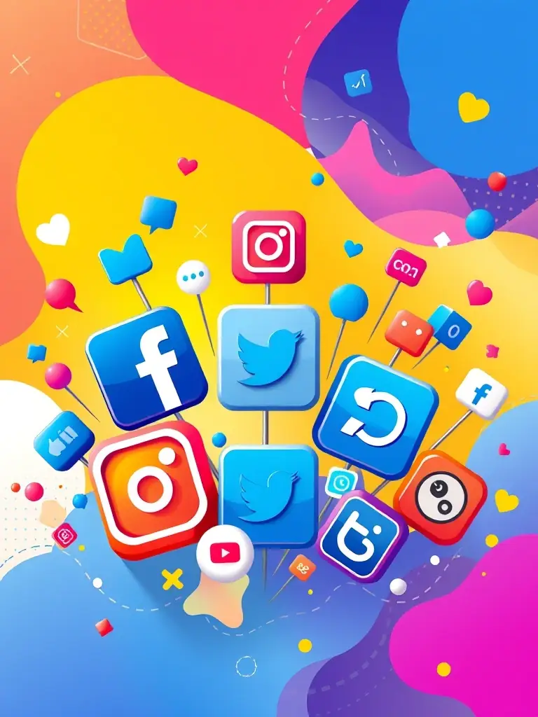 A visually striking image depicting a viral ad campaign, showcasing high engagement and shareability, representing PYRAXIS TECH LTD's Viral Ad Content Creation service.